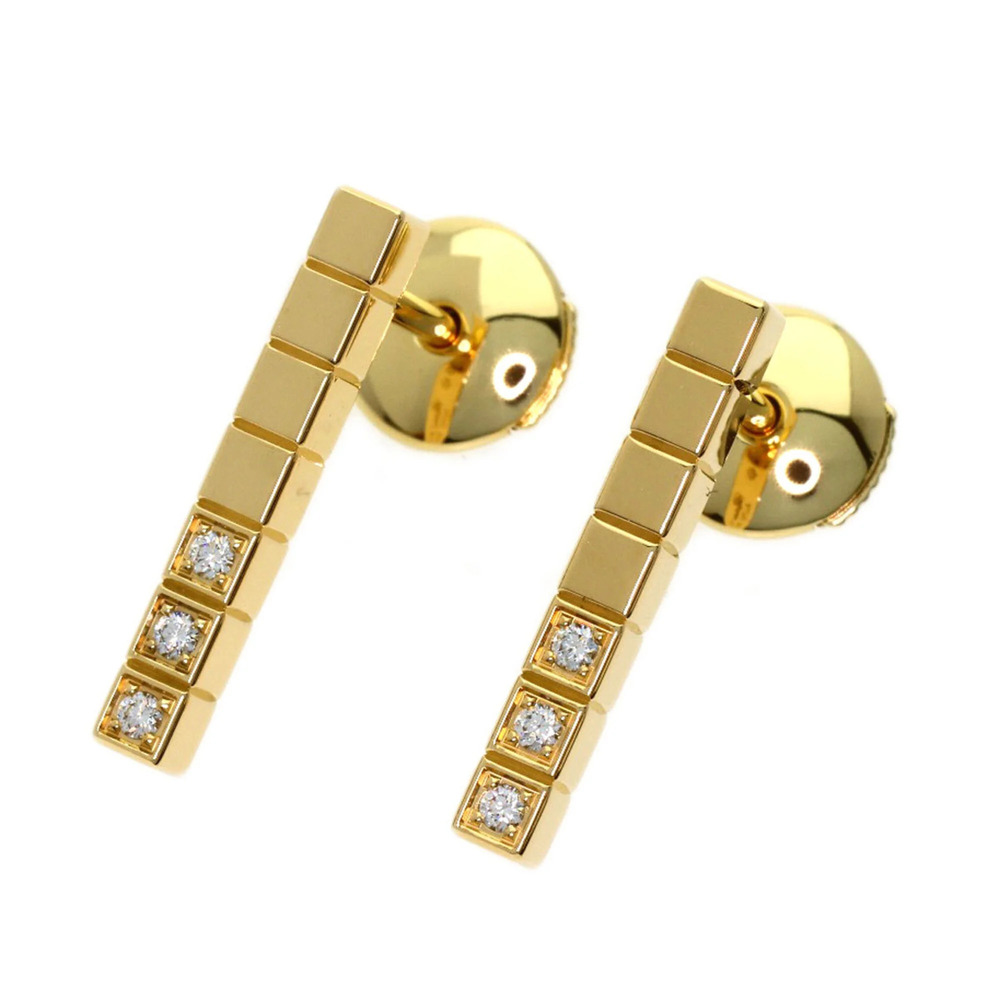 CHOPARD 18k Gold Diamond Earrings